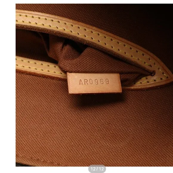 Louis Vuitton Alma PM Monogram Canvas and Leather Handbag - Picture 11 of 11